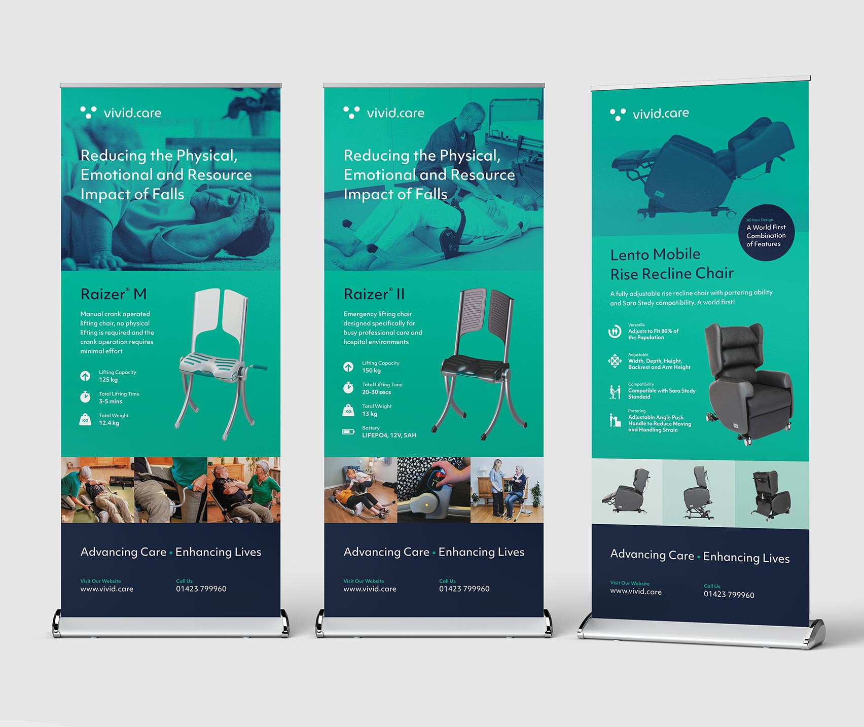 Pull-up banner designs