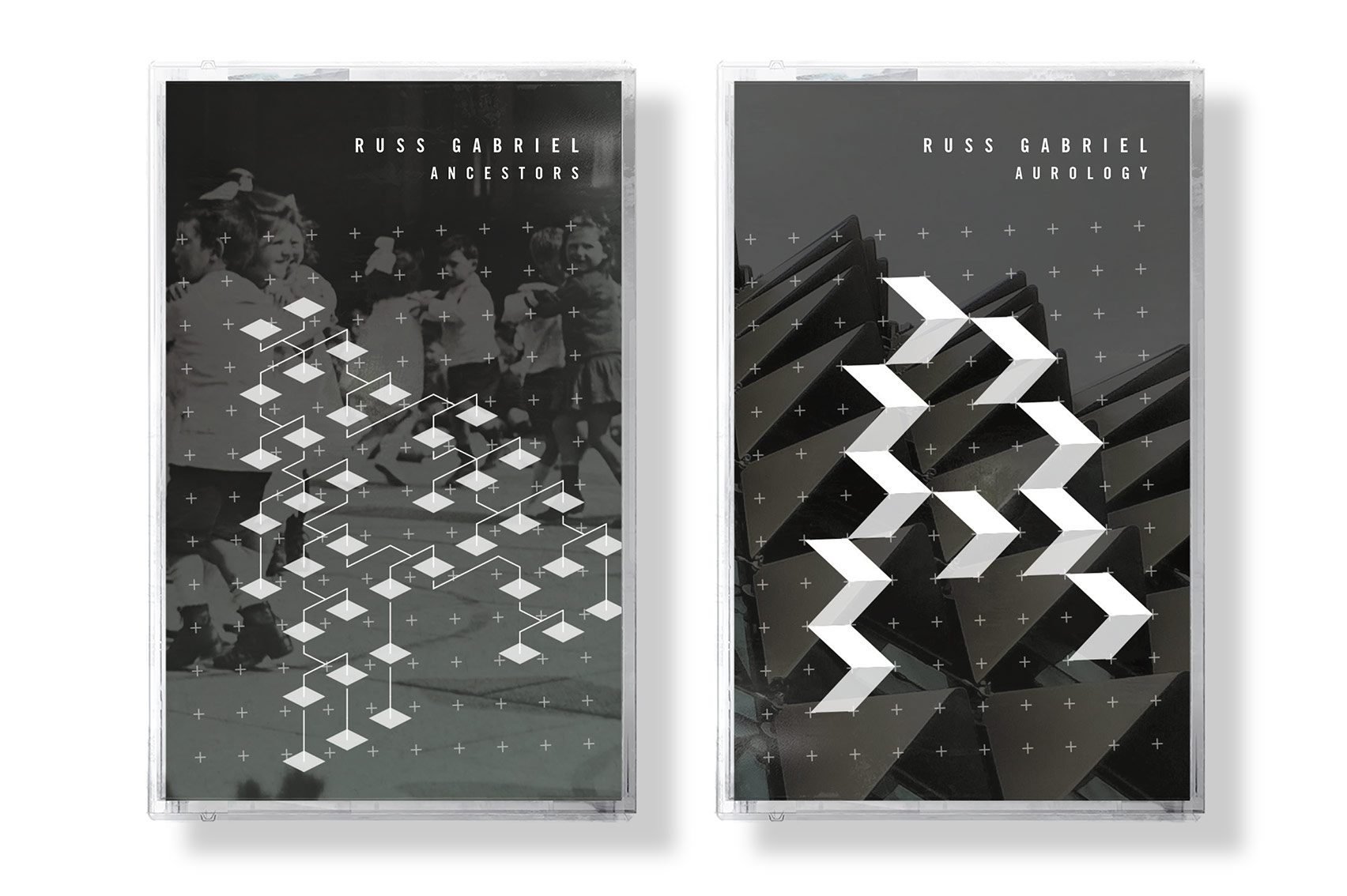 Russ Gabriel cassettes covers