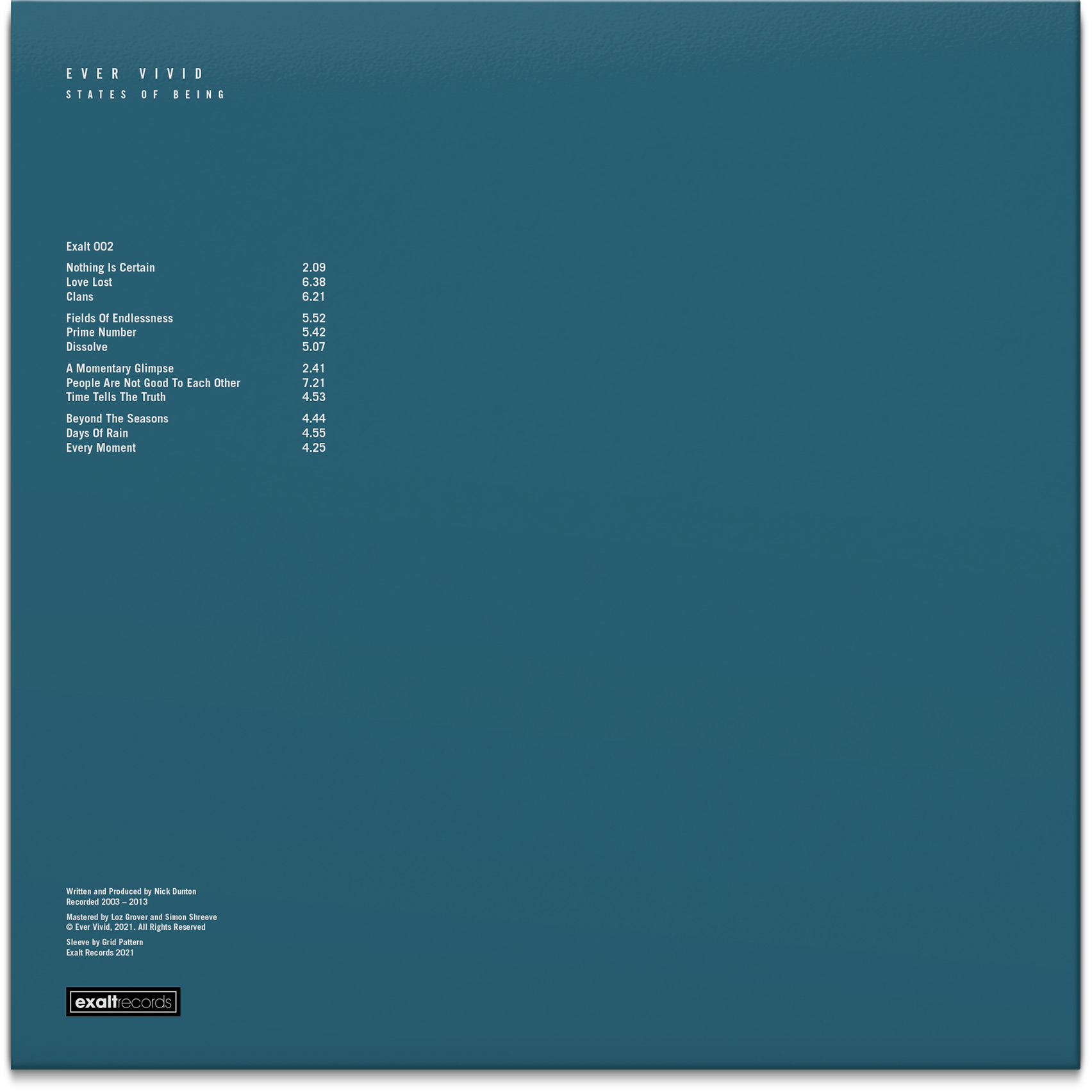 Back cover