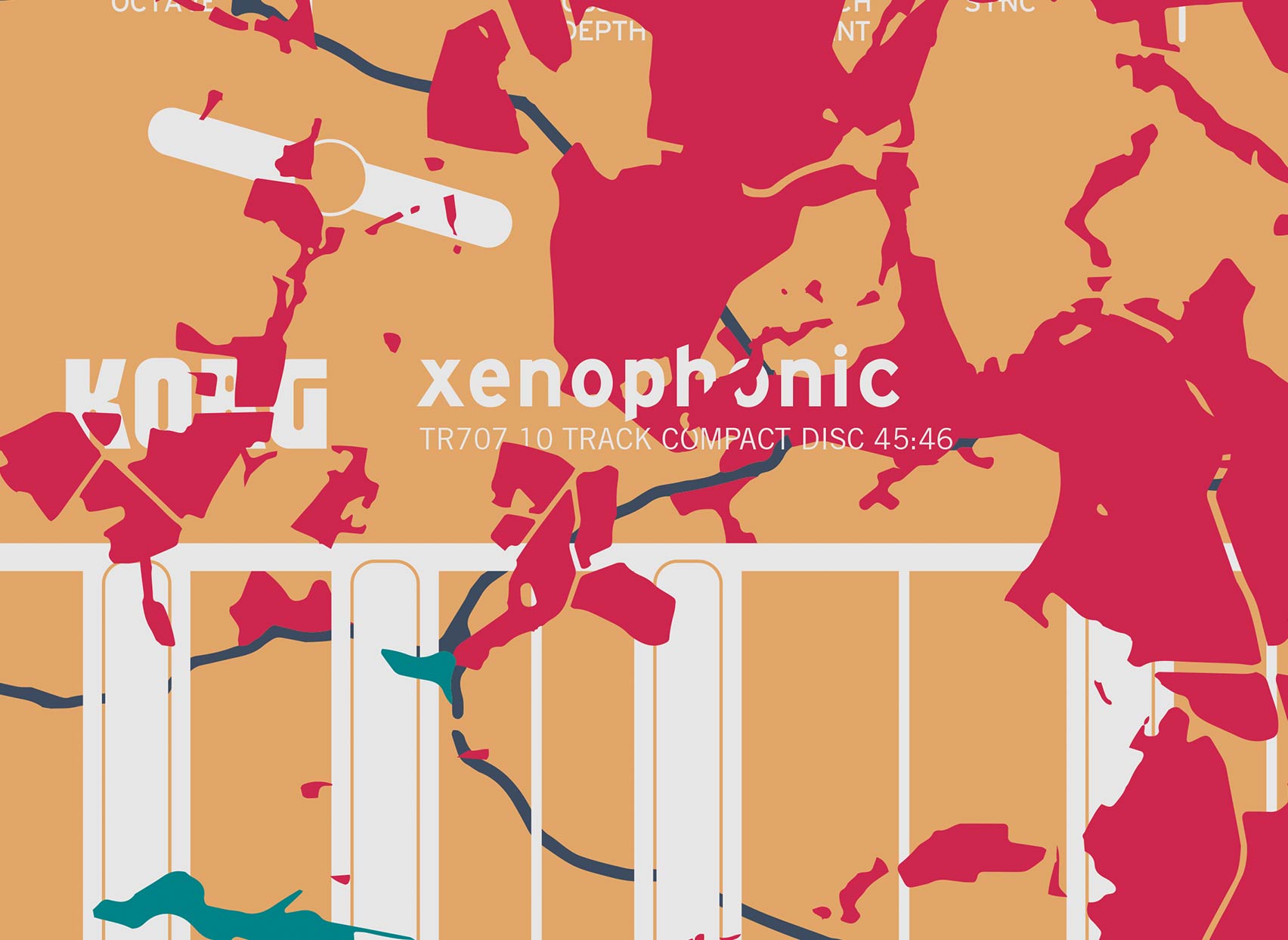 CD cover close-up
