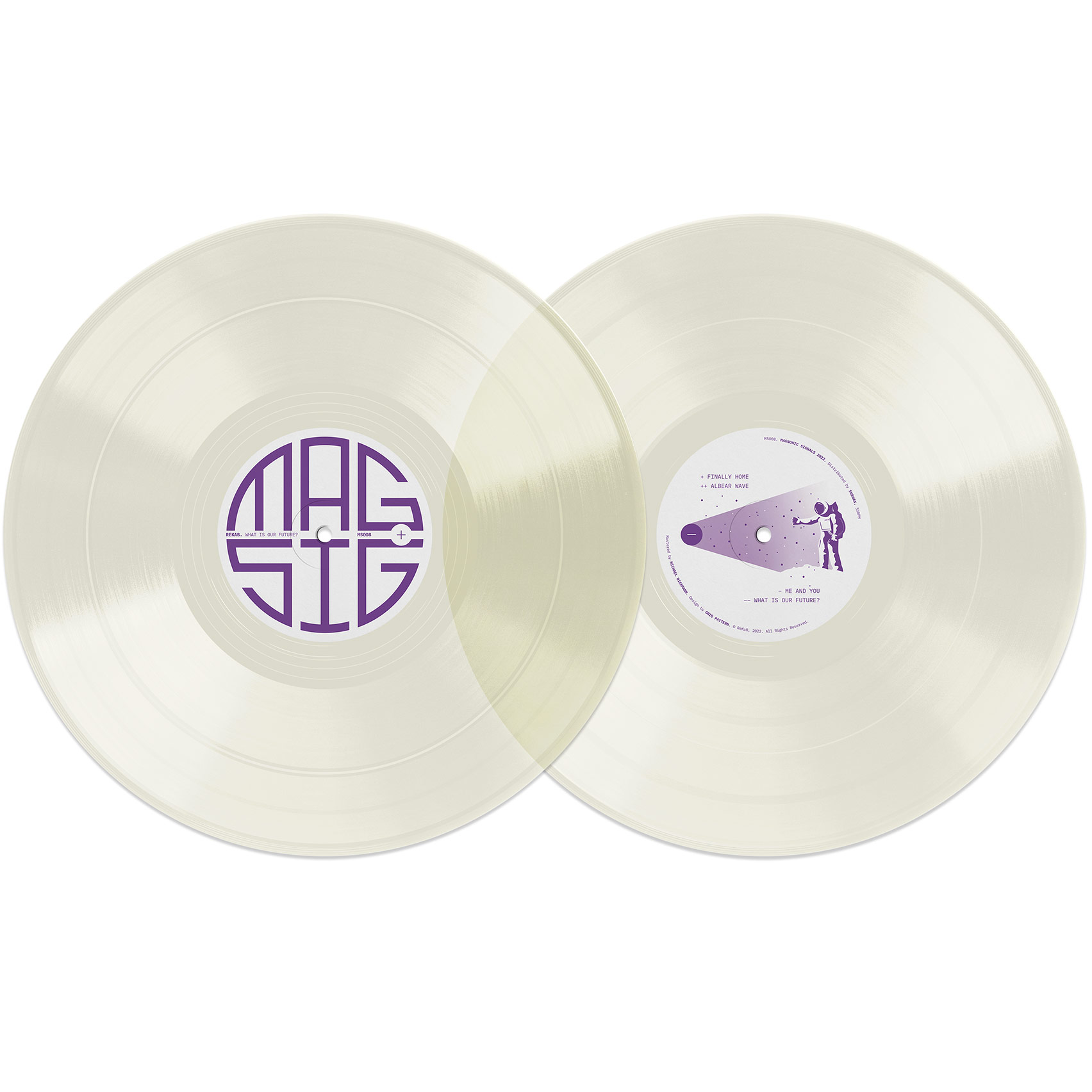 MS008 transparent vinyl