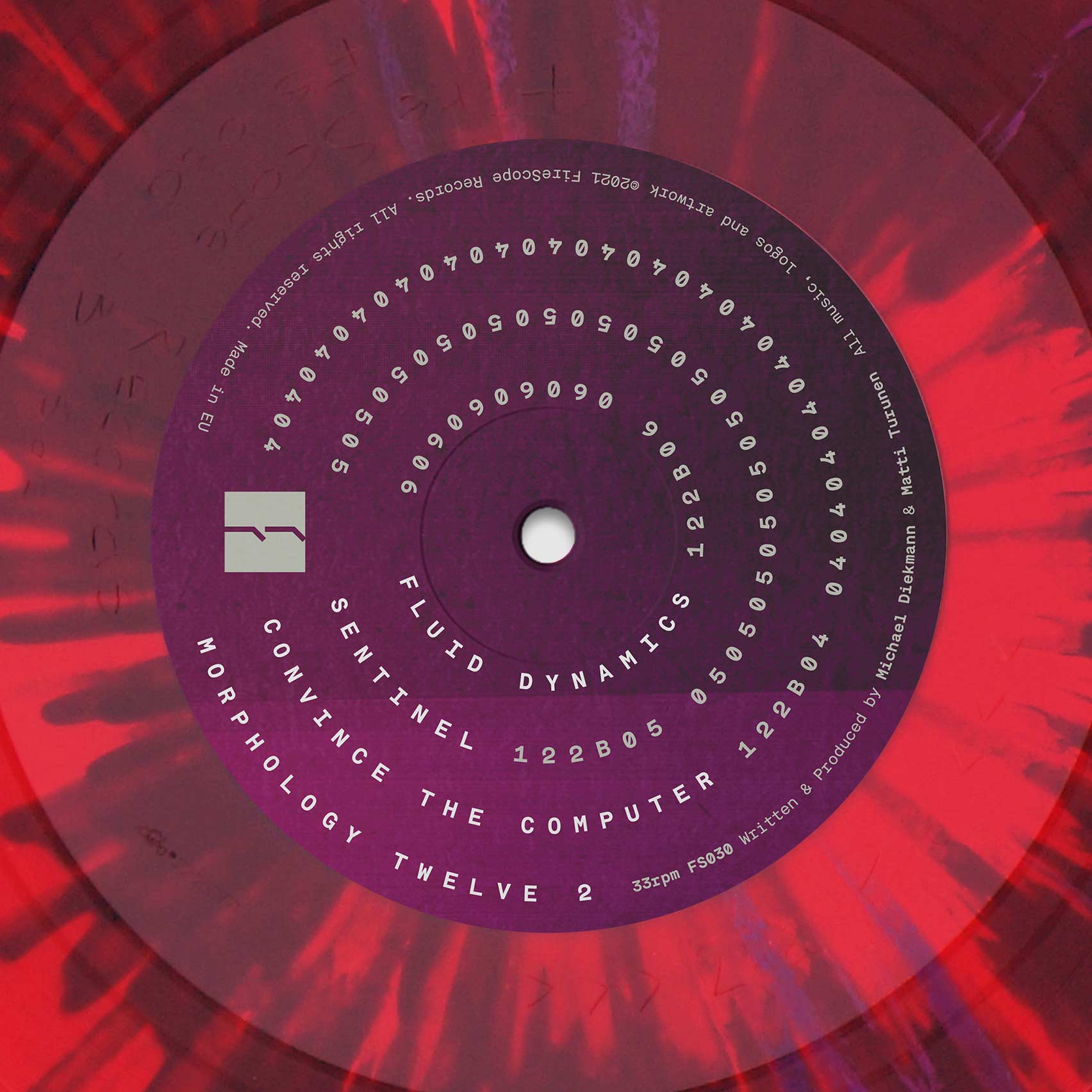 Twelve 2 side B label