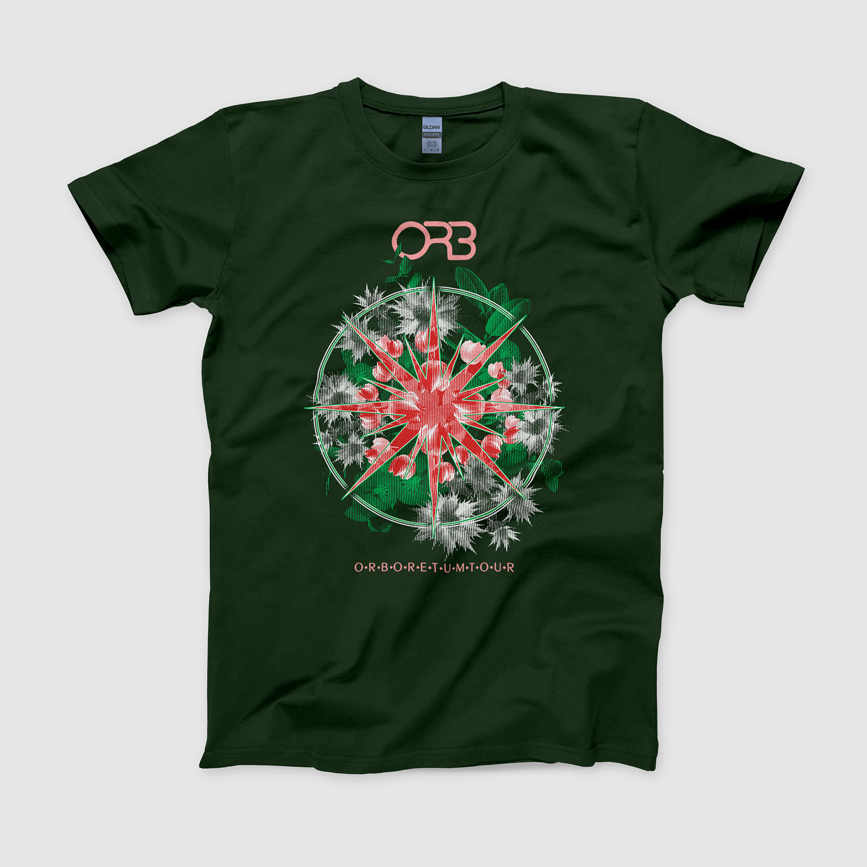 The Orb tour t-shirt design front