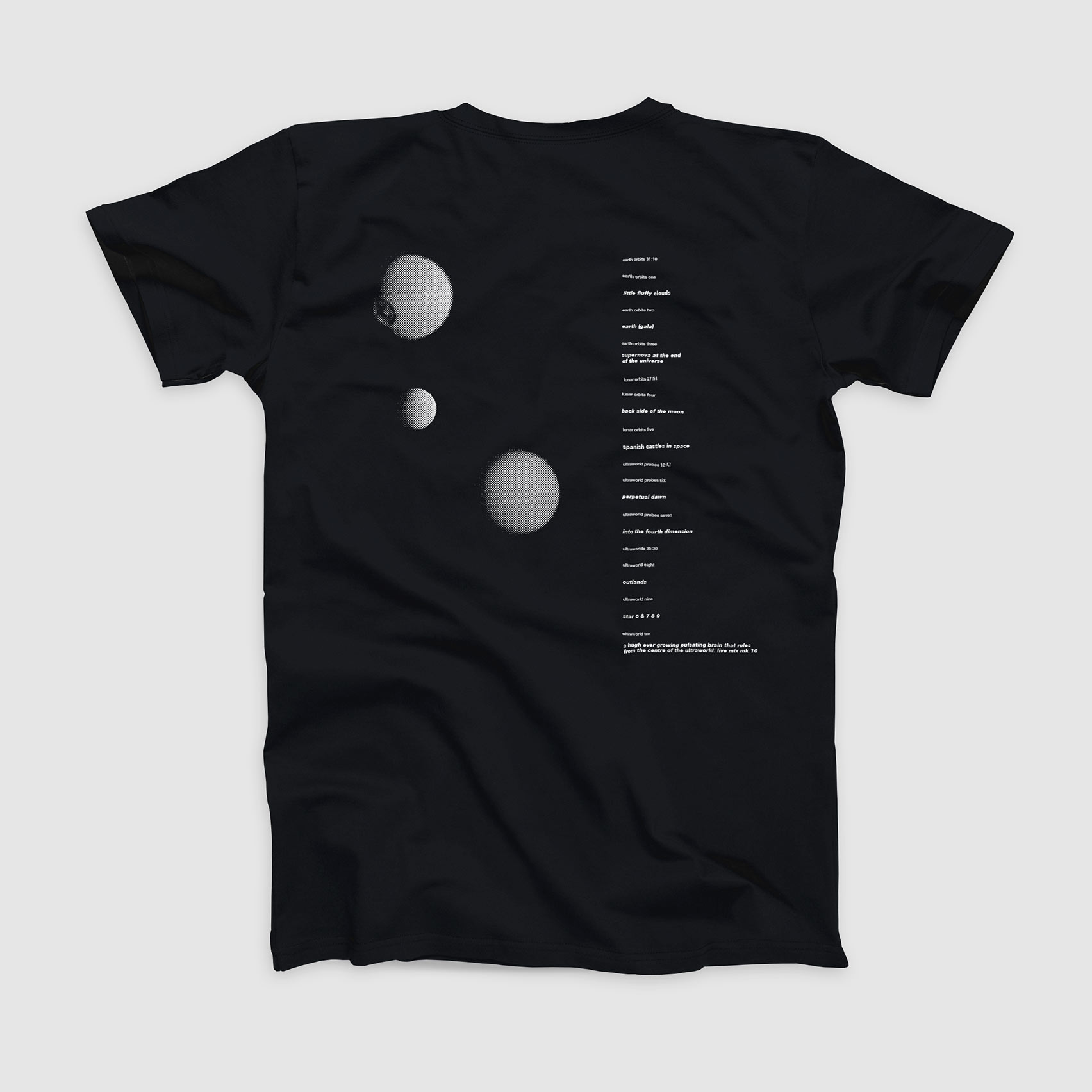 The Orb Ultraworld t-shirt back